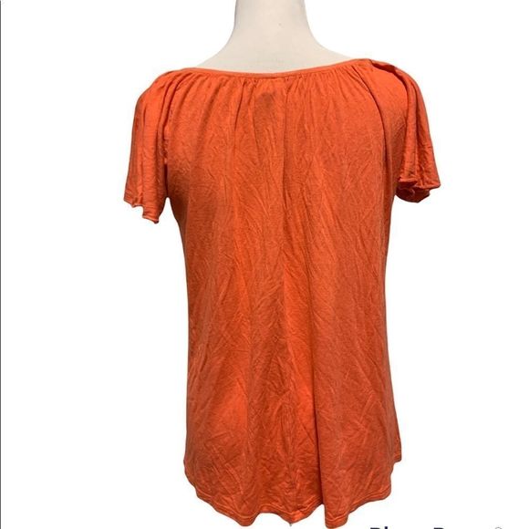 Gypsy Sky | Pink Floral Print Flowy Short Sleeve Top - Picture 3 of 4